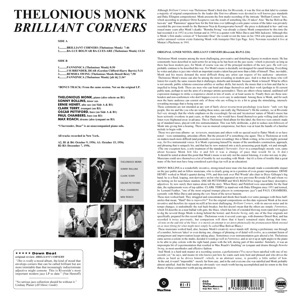 THELONIOUS MONK – BRILLIANT CORNERS (1 x LP) - Img 2