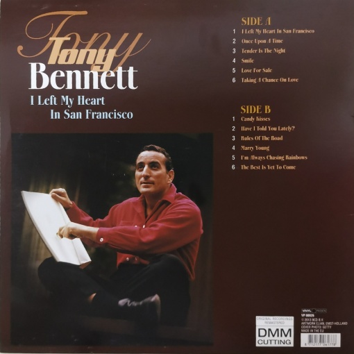 Tony Bennett – албум I Left My Heart In San Francisco - Img 2