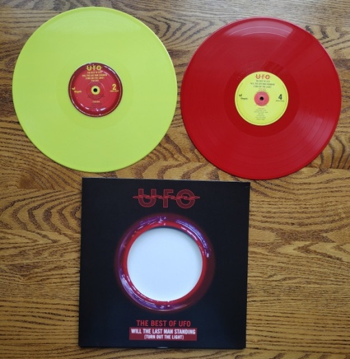 UFO - WILL THE LAST MAN STANDING (2xLP, Red &amp; Yellow vinyl) - Img 2