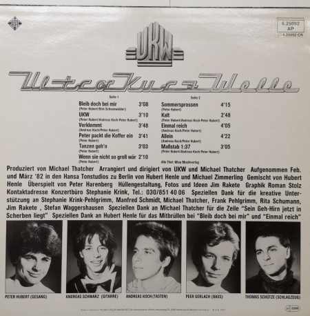 UKW – албум UltraKurzWelle - Img 2