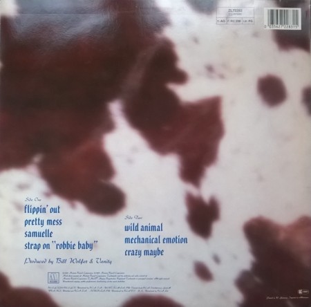 Vanity ‎– албум Wild Animal - Img 2