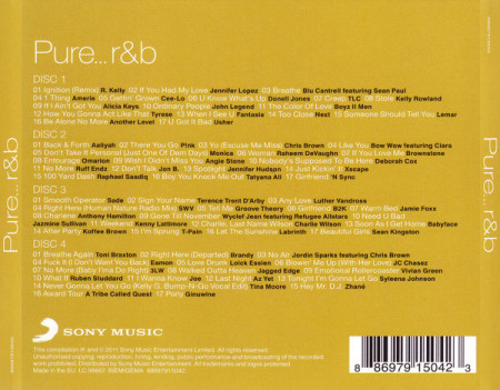 Various – албум Pure... R&amp;B (CD) - Img 2