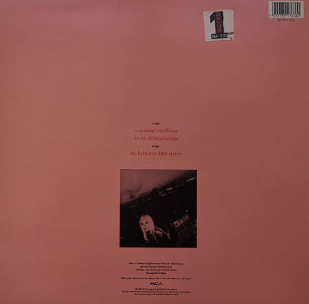 Wendy James – сингъл London&#039;s Brilliant - Img 2