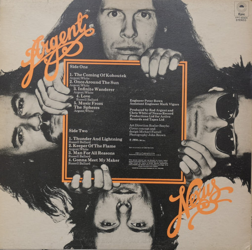 Argent – албум Nexus - Img 2