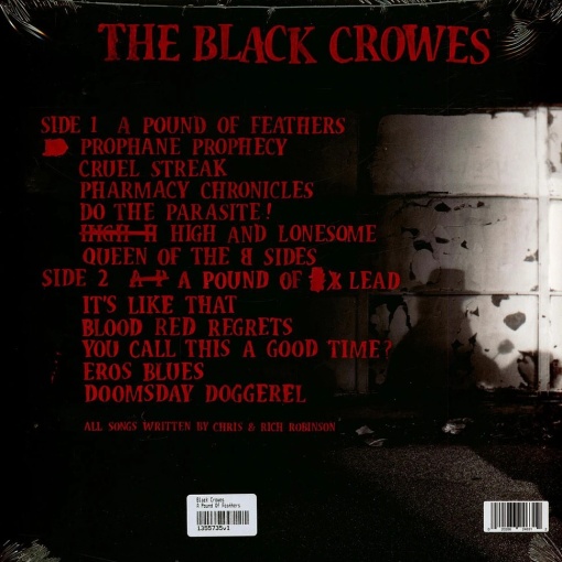 BLACK CROWES - A POUND OF FEATHERS (1xLP) - Img 2