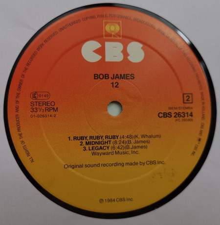 Bob James – албум 12 - Img 3