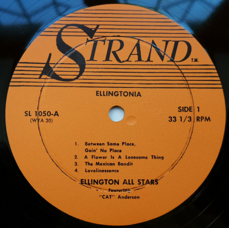 Cat Anderson And The Ellington All Stars ‎– албум Ellingtonia - Img 3