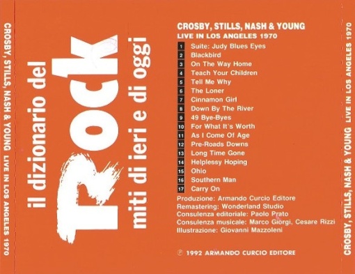 Crosby, Stills, Nash &amp; Young – албум Live In Los Angeles 1970 (CD) - Img 2
