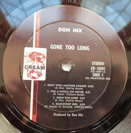 Don Nix ‎– албум Gone Too Long - Img 3