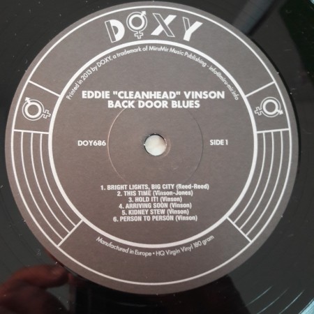 Eddie &quot;Cleanhead&quot; Vinson ‎– албум Back Door Blues - Img 3