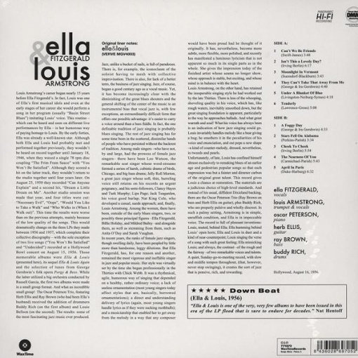 Ella Fitzgerald &amp; Louis Armstrong – албум Ella And Louis - Img 2