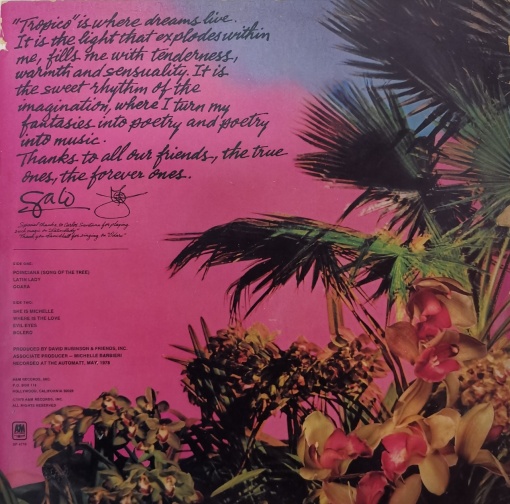 Gato Barbieri – албум Tropico - Img 3