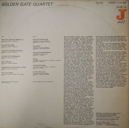 Golden Gate Quartet – албум Golden Gate Quartet - Img 2