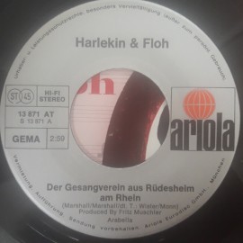 Harlekin &amp; Floh ‎– сингъл Der Gesangverein Aus Rüdesheim Am Rhein - Img 4