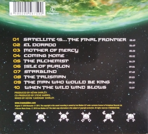 Iron Maiden – The Final Frontier (CD) - Img 2