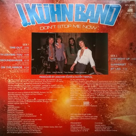 J. Kühn Band ‎– албум Don't Stop Me Now - Img 2