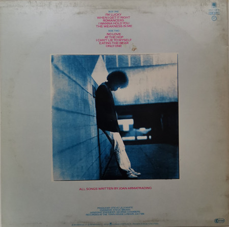 Joan Armatrading – албум Walk Under Ladders - Img 2