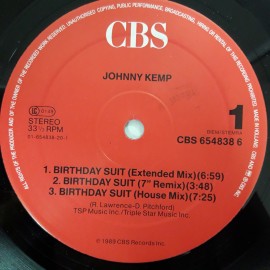 Johnny Kemp ‎– сингъл Birthday Suit - Img 4