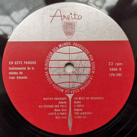 Juan Almeida – албум En Este Parque - Img 2