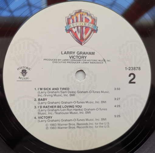 Larry Graham – албум Victory - Img 3