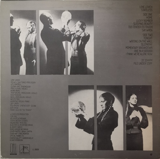Lene Lovich – албум Stateless - Img 3