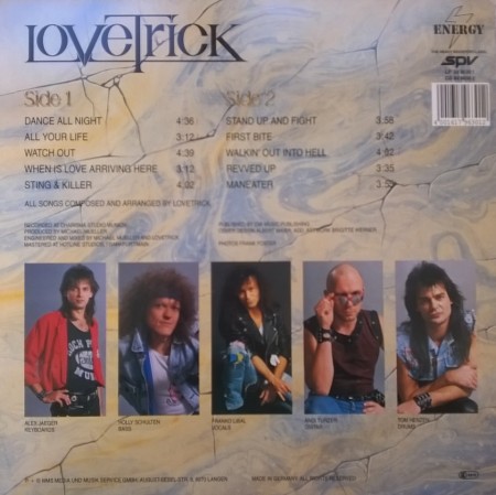 Lovetrick ‎– албум Lovetrick - Img 2
