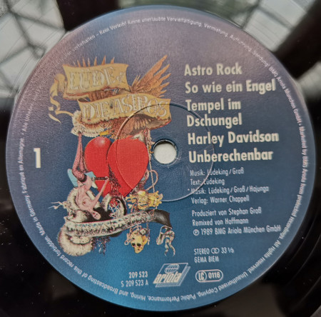 Lüde &amp; Die Astros – албум Wildes Herz - Img 3