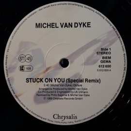 Michel Van Dyke ‎– сингъл Stuck On You - Img 4