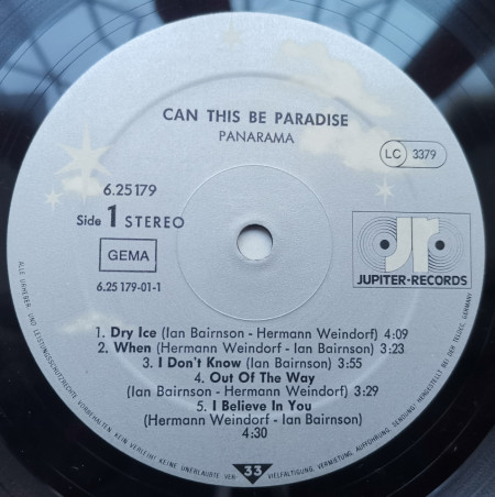 Panarama – албум Can This Be Paradise - Img 3