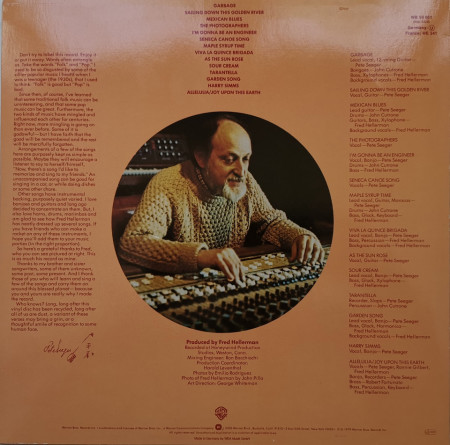 Pete Seeger ‎– албум Circles &amp; Seasons - Img 2