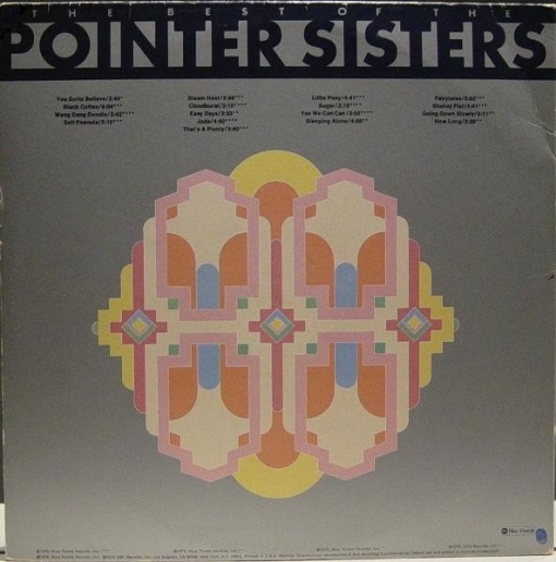 Pointer Sisters – албум The Best Of The Pointer Sisters - Img 2