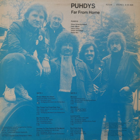 Puhdys – албум Far From Home - Img 2