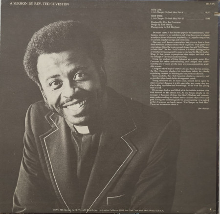 Reverend Ted Cuveston – албум It's Cheaper To Seek Her - Img 2