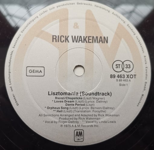 Rick Wakeman – албум Lisztomania - Img 3