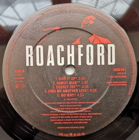 Roachford – албум Roachford - Img 3