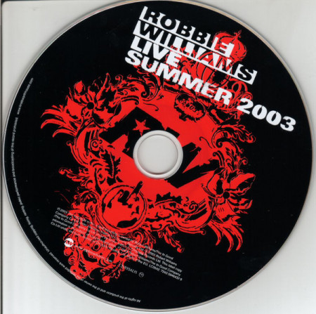Robbie Williams – албум Live Summer 2003 (CD) - Img 2