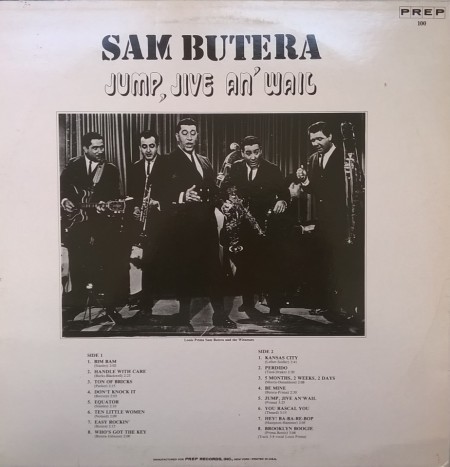 Sam Butera And The Witnesses – албум Jump, Jive An' Wail - Img 3