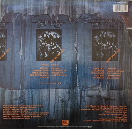 SPYS – албум Behind Enemy Lines - Img 2