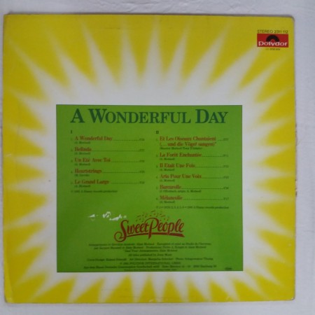 Sweet People ‎– албум A Wonderful Day - Img 2