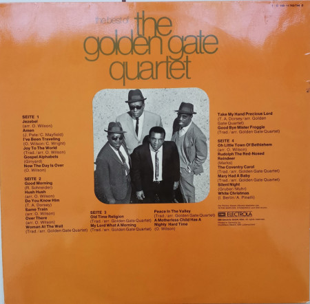 The Golden Gate Quartet – албум The Best Of The Golden Gate Quartet - Img 2