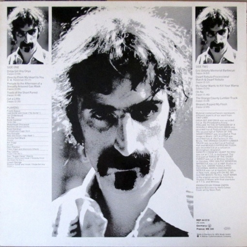 The Mothers Of Invention – албум Weasels Ripped My Flesh - Img 2