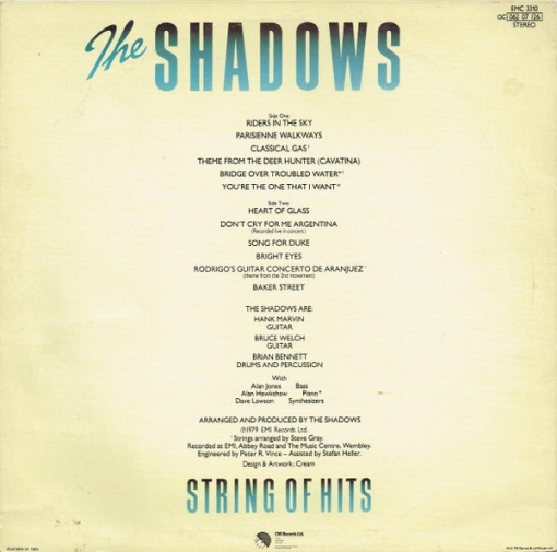 The Shadows – албум String Of Hits - Img 2
