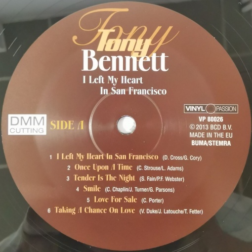 Tony Bennett – албум I Left My Heart In San Francisco - Img 3