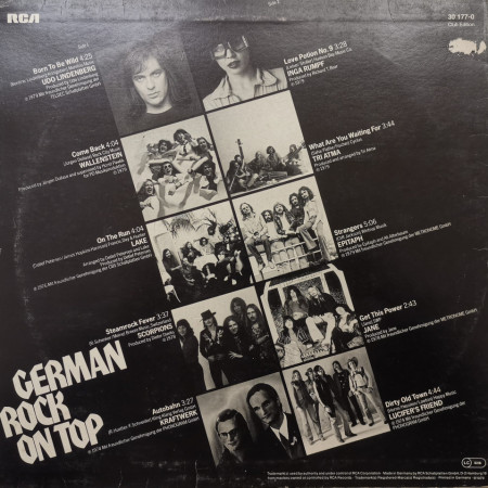 Various – албум German Rock On Top - Img 3