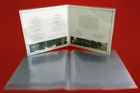 Външен PVC плик за съхранение на двойни (gatefold) 12' грамофонни плочи
