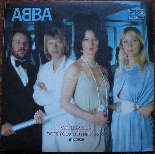 ABBA – 7" сингъл Voulez-Vous / Does Your Mother Know