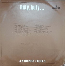 Andrzej I Eliza ‎– албум Buty, Buty... - Img 2