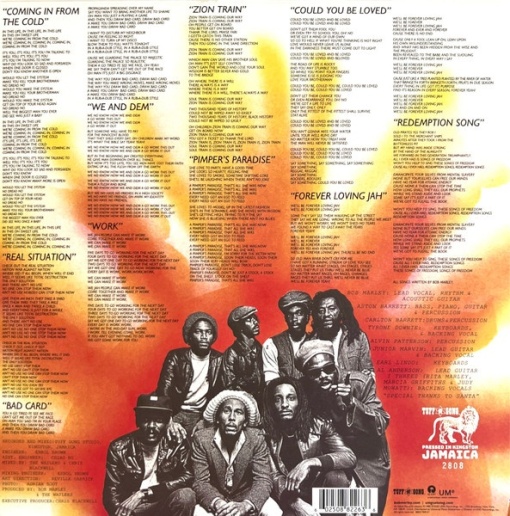 Bob Marley and The Wailers – албум Uprising - Img 2