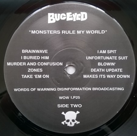 Bugeyed – албум Monsters Rule My World - Img 2