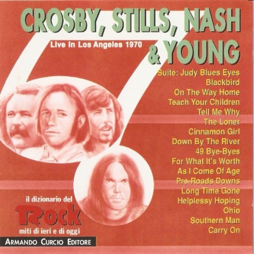 Crosby, Stills, Nash & Young – албум Live In Los Angeles 1970 (CD)